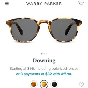 Warby Parker Women’s Downing Sunglasses